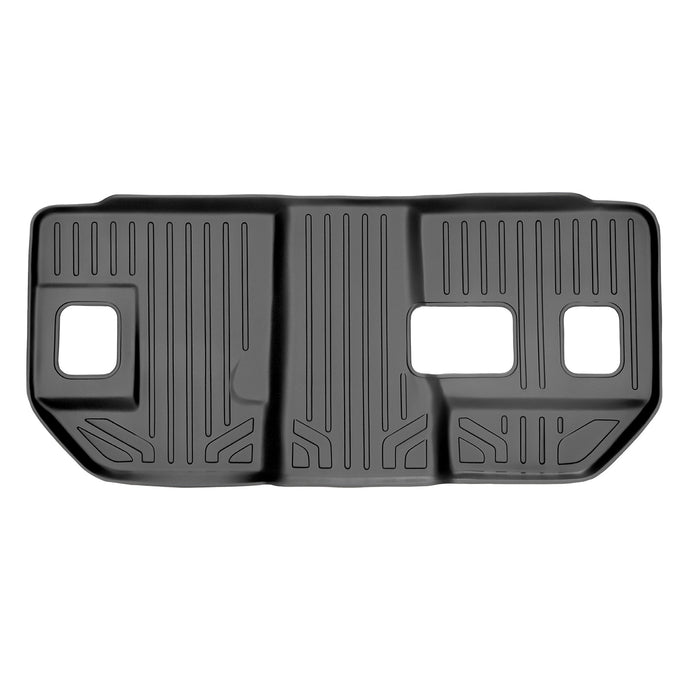 Floor Mats 3rd Row Liner Grey <br> 07-14 Chevrolet Suburban GMC Yukon XL/Denali XL