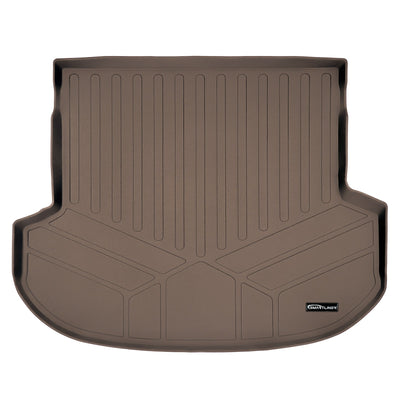 Cargo Liner Trunk Floor Mat Tan <br> 19-20 Hyundai Santa Fe 5 Passenger