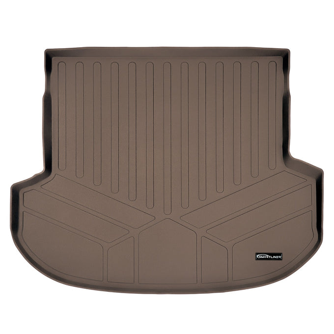 Cargo Liner Trunk Floor Mat Tan <br> 19-20 Hyundai Santa Fe 5 Passenger