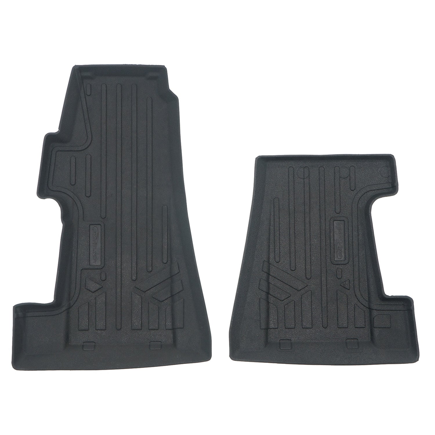1st Row Rugged Rubber Floor Liner Set <br> 19-23 Polaris Slingshot