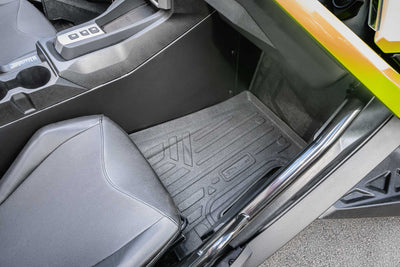 1st Row Rugged Rubber Floor Liner Set <br> 19-23 Polaris Slingshot