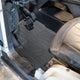 1st Row Rugged Rubber Floor Liner Set <br> 19-23 Polaris General XP 1000
