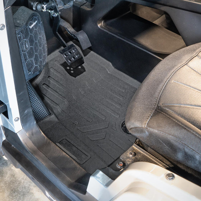 1st Row Rugged Rubber Floor Liner Set <br> 19-23 Polaris General XP 1000