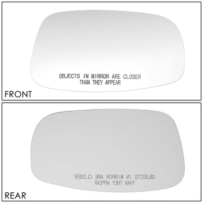 Factory Replacement Side Mirror Glass (Right) <br> 94-97 Mazda B2300 B3000 B4000
