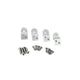 Set of 4 Fuel Rail Brackets <br> For LS3 48mm