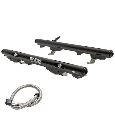 Factory Fit Billet Fuel Rail Kit For LS1 Intake <br> With LS1 Injectors 60mm