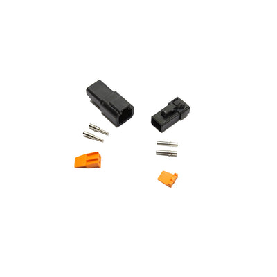 2 Pin DTP Deutsch Connector Set <br> 10AWG-14AWG