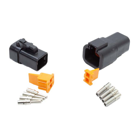 4 Pin DTP Deutsch Connector Set <br> 10AWG-14AWG