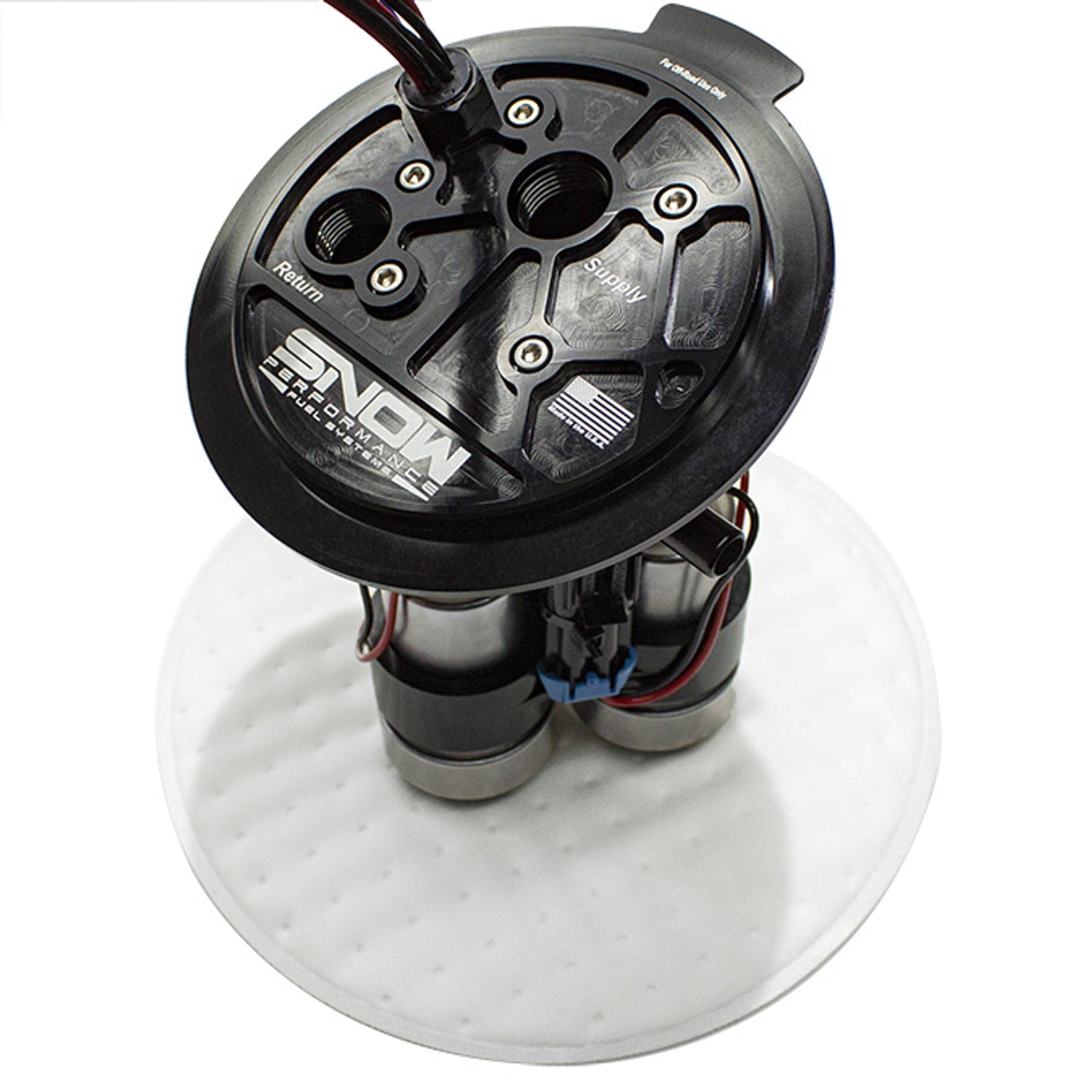 Triple Pump Max Flow Fuel Hat <br> 2015+ Dodge Hellcat/Demon/Redeye