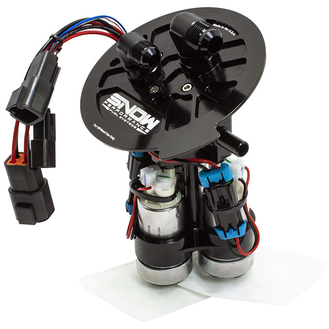 Triple Pump Fuel Hat Race Version <br> 11-24 Ford Mustang