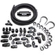 10an Braided Stainless Fuel Line Kit <br> Universal Fit