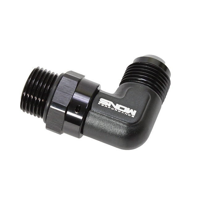 90 Degree Swivel Fitting -10 ORB to -10 AN <br> Universal Fit