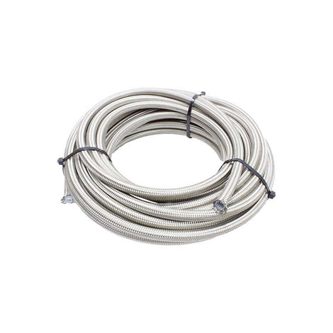 10AN Braided Stainless PTFE Hose 30Ft <br> Universal Fit