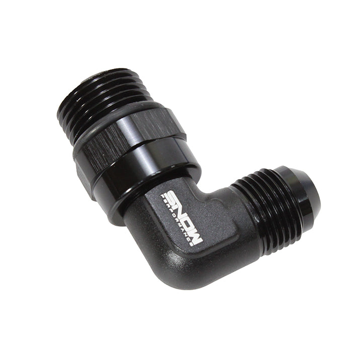 90 Degree Swivel Fitting <br> For -10 ORB to -8 AN