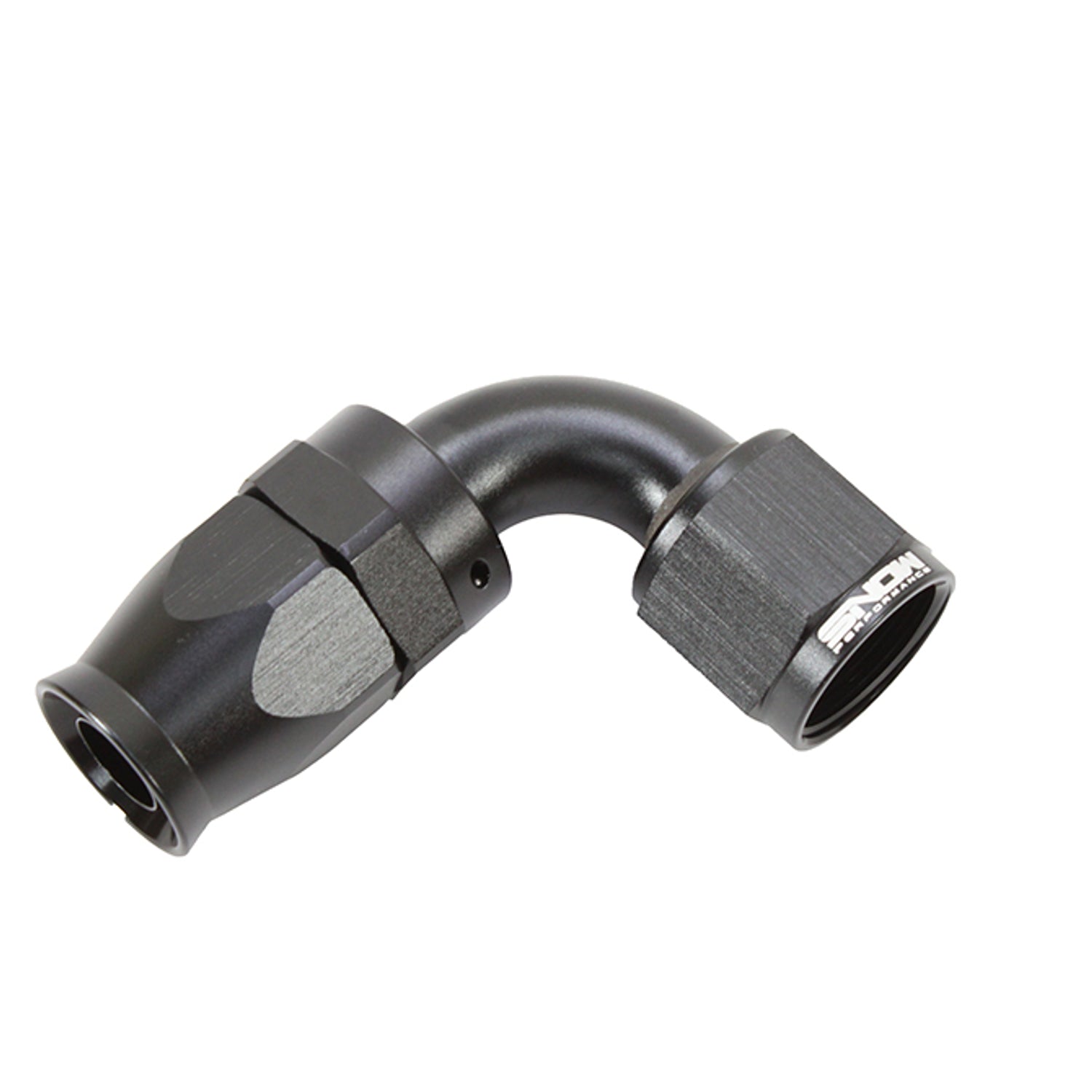 90 Degree PTFE Hose End -10 AN <br> Universal Fit
