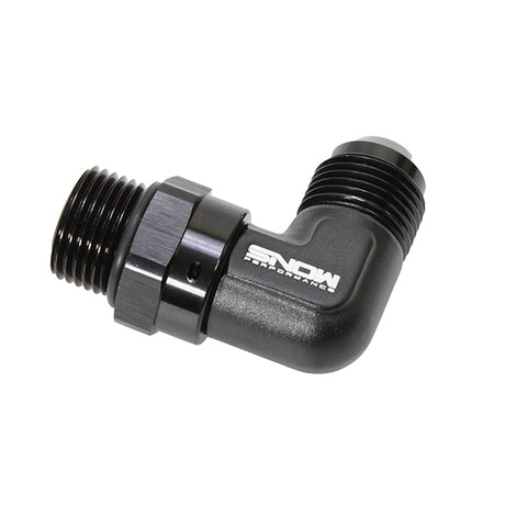 10 ORB to -12 AN 90 Degree Swivel Fitting <br> Universal Fit