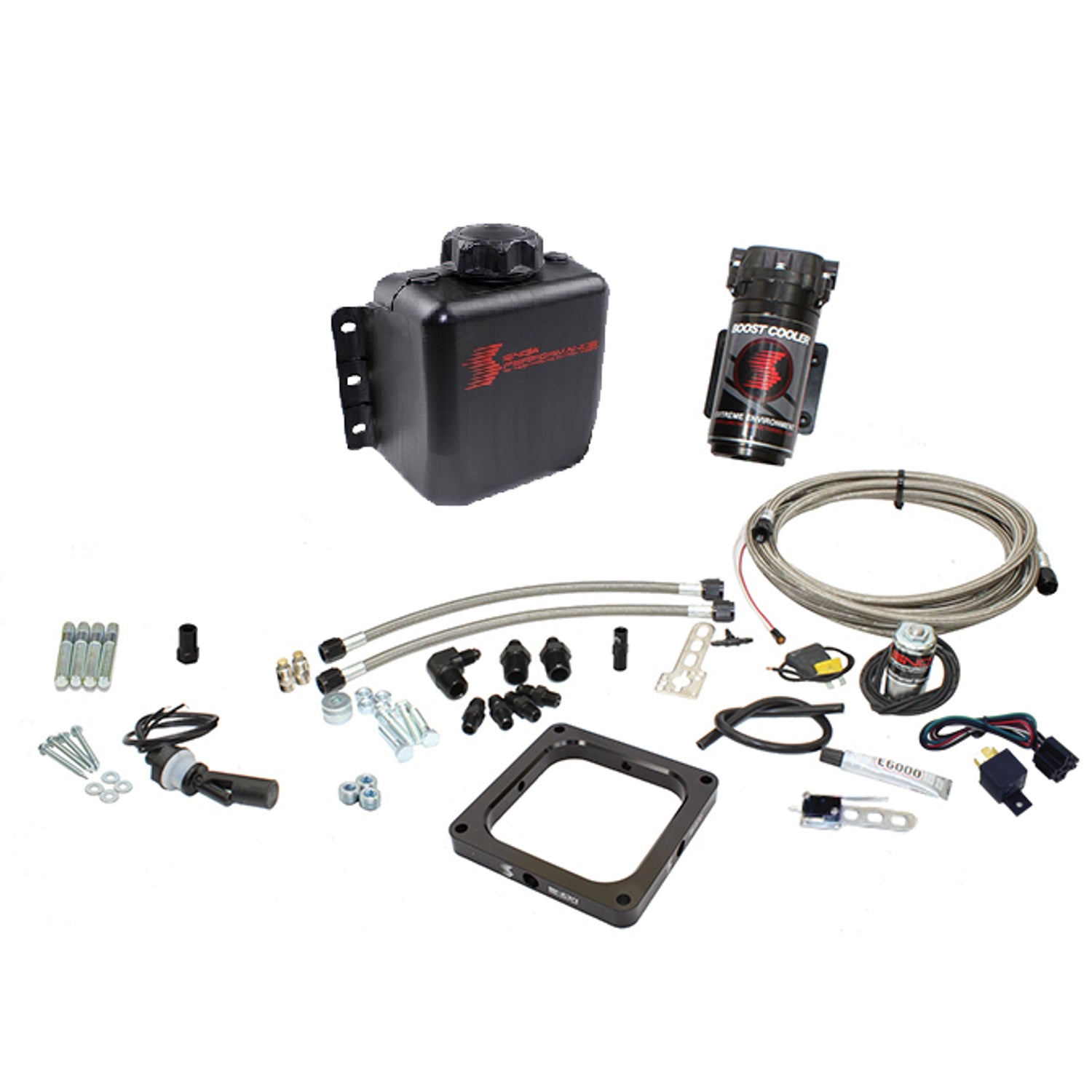 Water Injection Gas Stage 1 WOT Activated <br> For Carbureted 4500 Flange