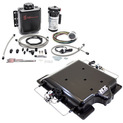Water Injection System w/Billet Supercharger Lid <br> 15-20 Dodge Challenger Charger, Jeep Grand Cherokee