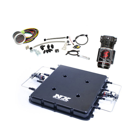 Water-Methanol Injection System <br> For Billet LT4 Supercharger Lid w/o Tank