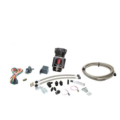 Stage 1 Water Methanol Injection Kit w/o Tank <br> SS Braided Line/4AN Fittings