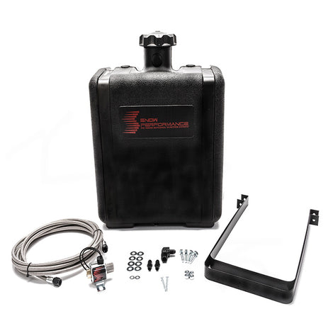 7 Gallon Water-Methanol Tank Upgrade <br> For 4AN Stainless Steel Braided Line Systems