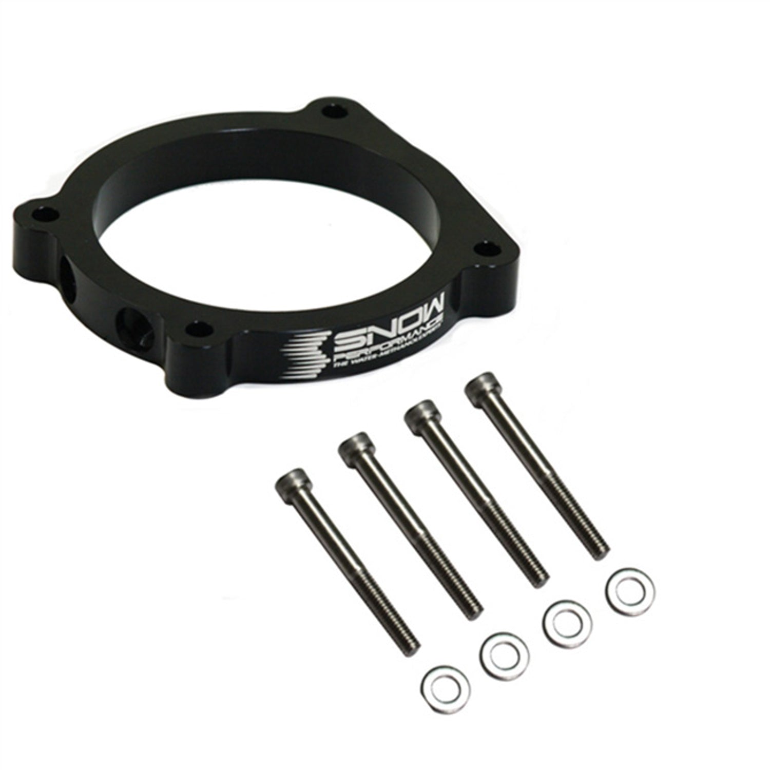 Throttle Body Spacer Injection Plate <br> 15-20 Dodge Challenger Charger, Jeep Grand Cherokee
