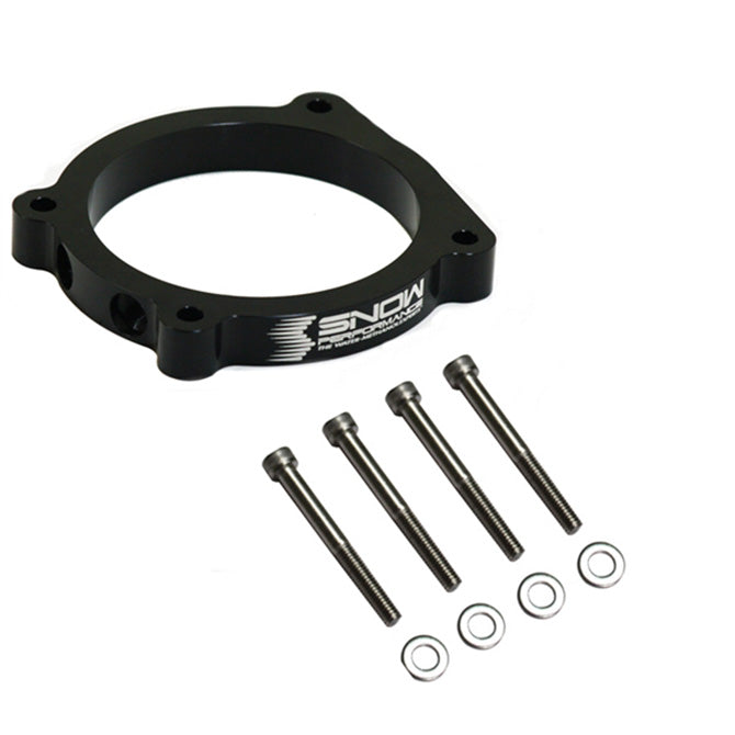 Throttle Body Spacer Injection Plate <br> 15-20 Dodge Challenger Charger, Jeep Grand Cherokee