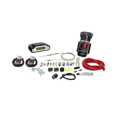 Stage 3 Boost Cooler Water Methanol Injection Kit <br> Red Hi-Temp Tubing/Quick Fittings