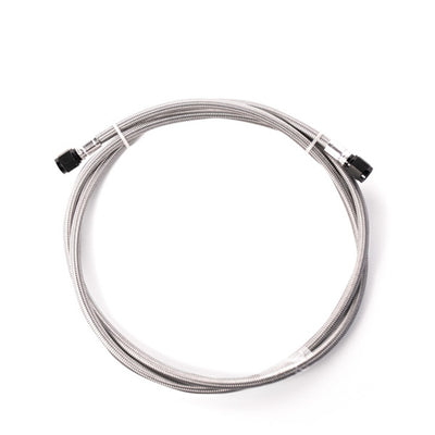 1ft Stainless Steel Braided Line w/ 4AN Fittings <br> For Water-Methanol Injection Systems