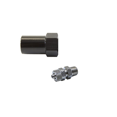 Low-Profile Water-Methanol Nozzle Holder <br> 1/8in NPT to 1/4in Quick Connect