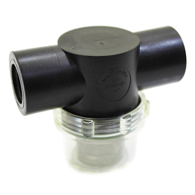 50 Mesh Water/Methanol Filter <br> With Quick Connect Fittings