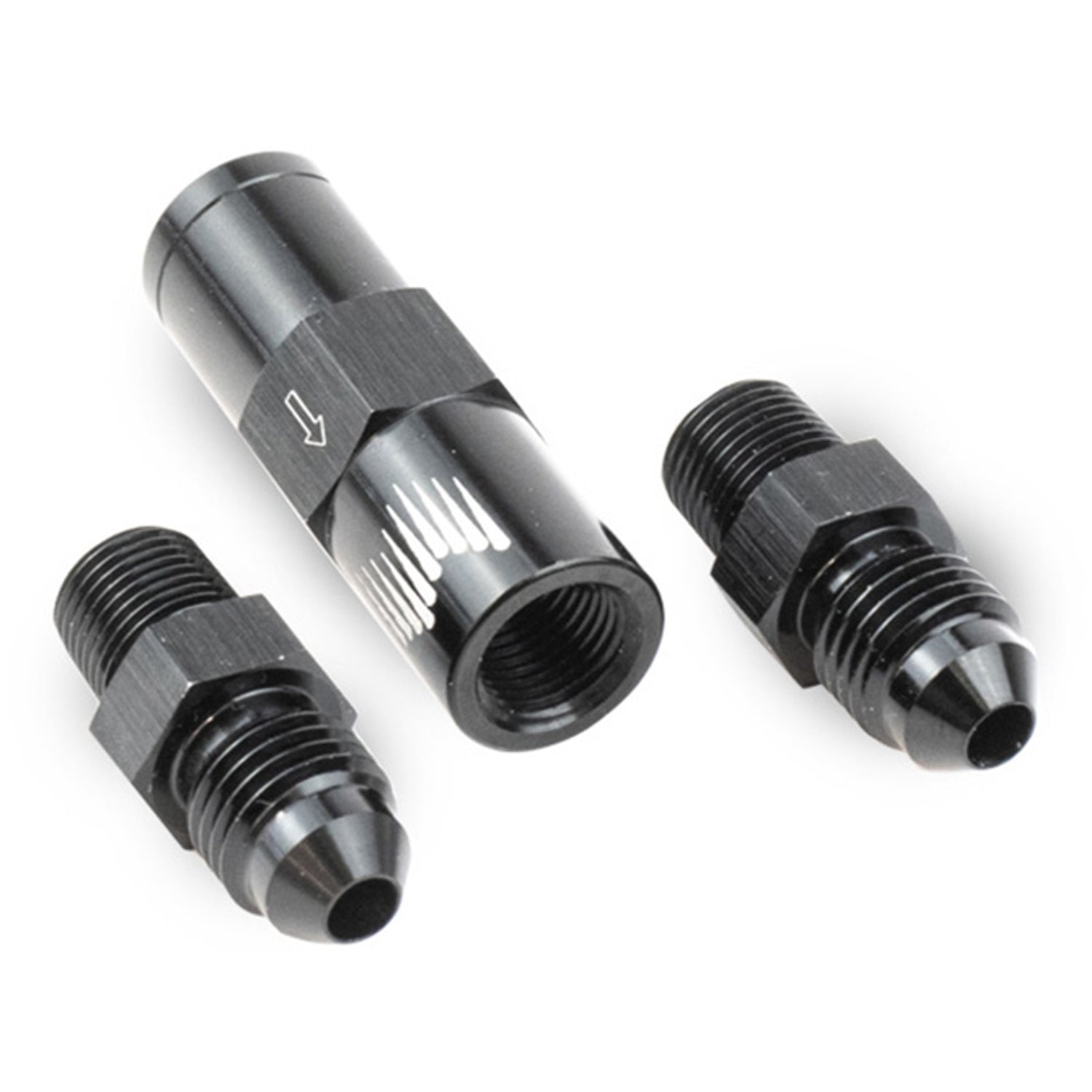 High Flow Water-Methanol Check Valve w/4AN Fittings <br> For 4AN Injection Systems