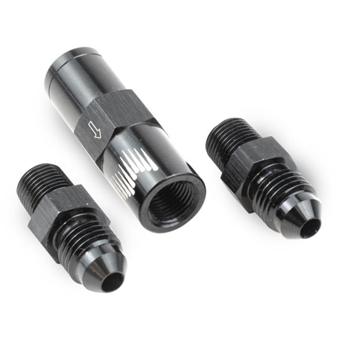 High Flow Water-Methanol Check Valve w/4AN Fittings <br> For 4AN Injection Systems