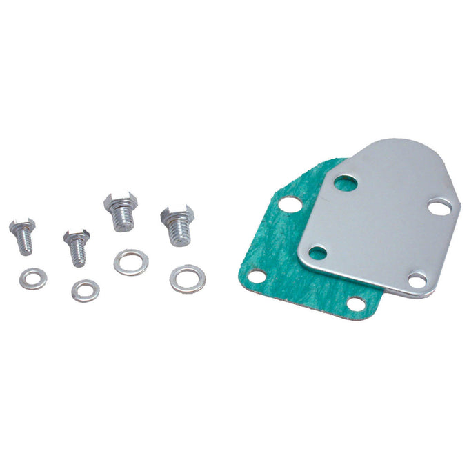 Fuel Pump Block-Off Plate <br>77-80 Buick Century Regal, 77-79 Skylark