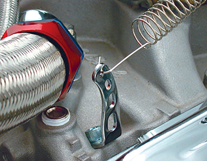 Throttle Return Spring Bracket <br>Universal