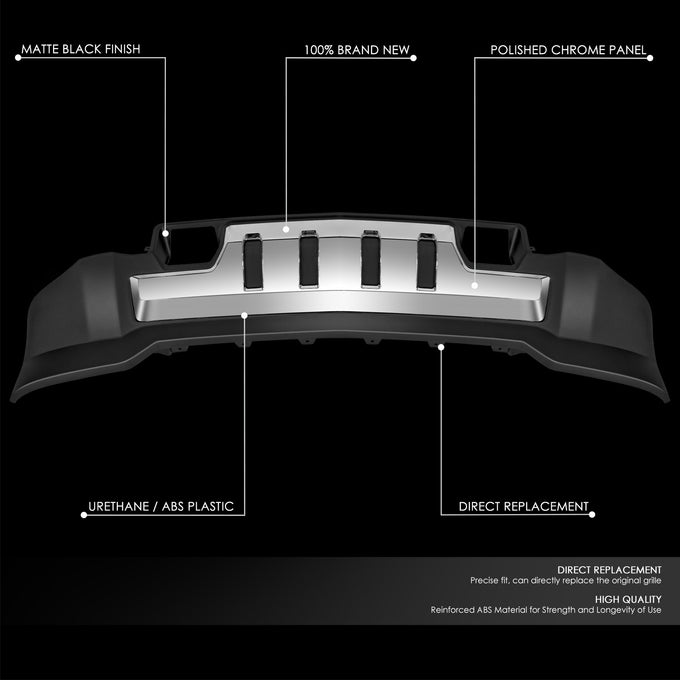 Front Lower Apron Skid Plate<br>15-19 Chevy Silverado 2500 HD 3500 HD