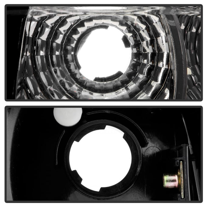 Black LED Tail Lights <br>02-05 Audi A4 A4 Quattro