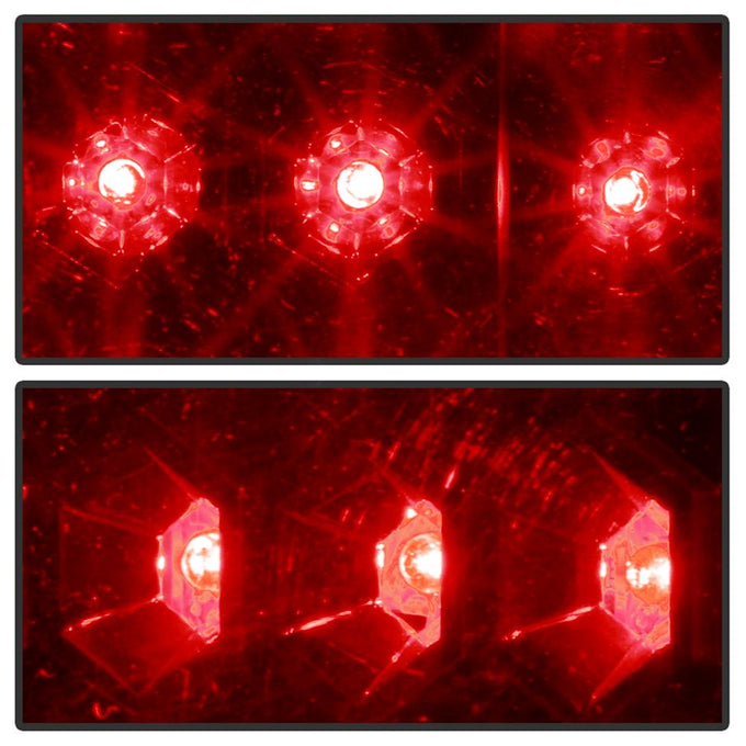 Black LED Tail Lights <br>02-05 Audi A4 A4 Quattro