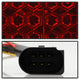 Red Clear LED Tail Lights <br>02-05 Audi A4 A4 Quattro