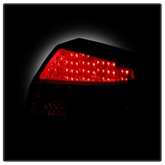 Red Clear LED Tail Lights <br>02-05 Audi A4 A4 Quattro