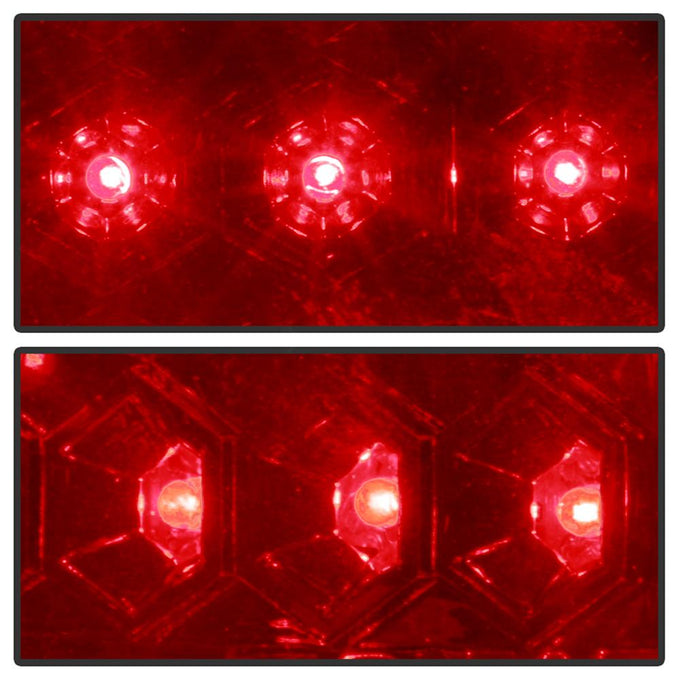 Red Clear LED Tail Lights <br>02-05 Audi A4 A4 Quattro