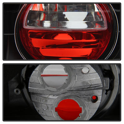 Black Euro Style Tail Lights <br>90-93 Acura Integra