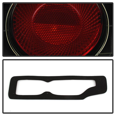 Black Euro Style Tail Lights <br>90-93 Acura Integra