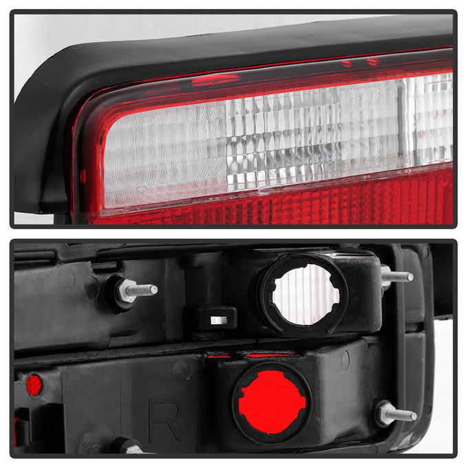 Red Clear Euro Style Tail Lights <br>90-93 Acura Integra