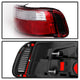 Red Clear Euro Style Tail Lights <br>90-93 Acura Integra