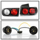 Black Euro Style Tail Lights <br>94-01 Acura Integra
