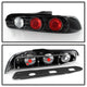 Black Euro Style Tail Lights <br>94-01 Acura Integra