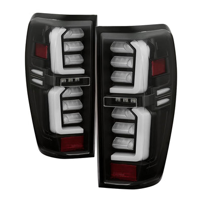 Black LED Tail Lights <br>19-20 GMC Sierra 1500
