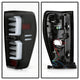 Black LED Tail Lights <br>19-20 GMC Sierra 1500