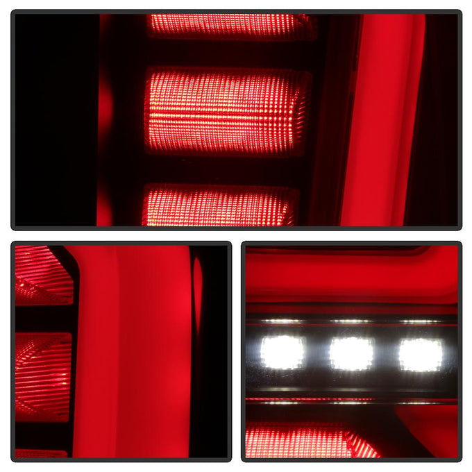 Black LED Tail Lights <br>19-20 GMC Sierra 1500